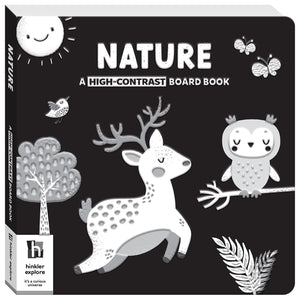 Parragon Nature High-Contrast Board Book | The Mom Store - Early Learning Book