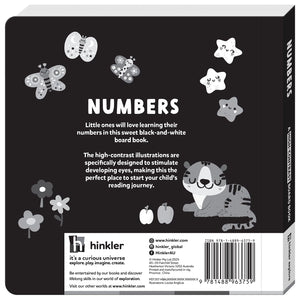 Parragon Numbers High-Contrast Board Book | The Mom Store - Early Learning Book