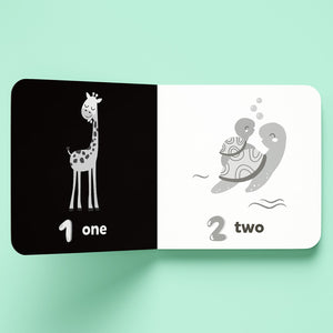 Parragon Numbers High-Contrast Board Book | The Mom Store - Early Learning Book