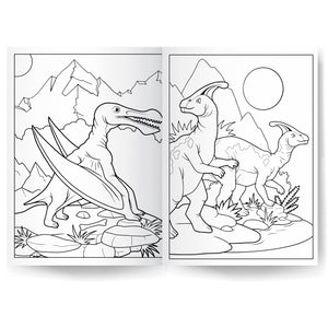 Parragon Publishing 1000 Stickers & Colour: Dinosaurs | Fun Sticker & Coloring - 9780655240013