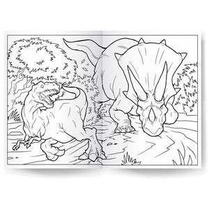 Parragon Publishing 1000 Stickers & Colour: Dinosaurs | Fun Sticker & Coloring - 9780655240013
