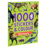 Parragon Publishing 1000 Stickers & Colour: Dinosaurs | Fun Sticker & Coloring - 9780655240013