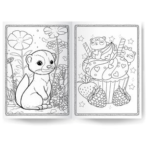 Parragon Publishing 1000 Stickers & Colour: Sweets and Treats | Fun Sticker - 9780655239642