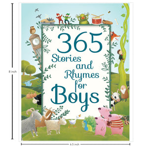 Parragon Publishing 365 Stories & Rhymes for boys | Children's storyooks - 9781474802994