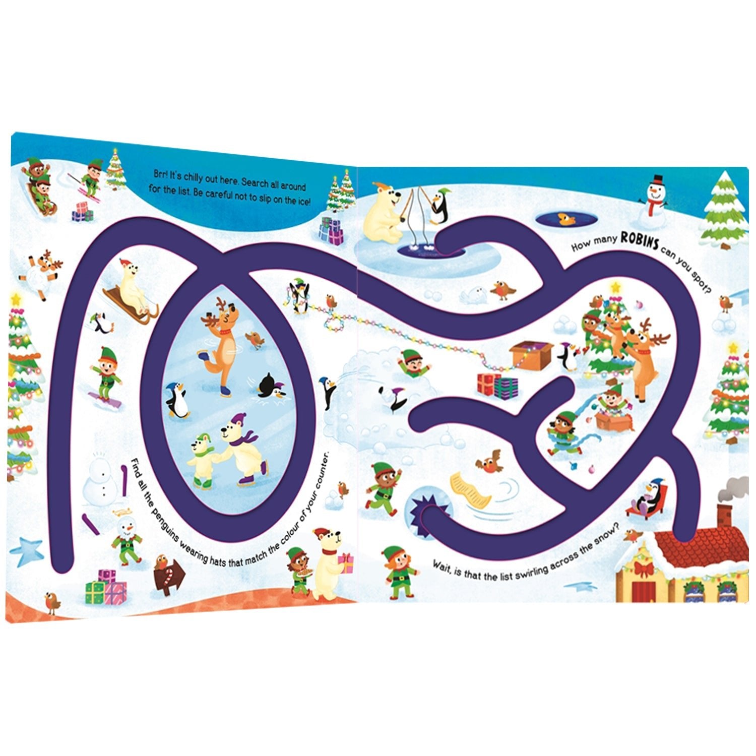 Parragon Publishing A - Maze Boards: Santa and the Elves - 9781839033513