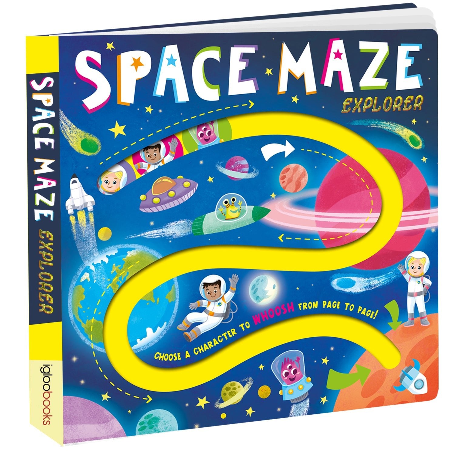 Parragon Publishing A - Maze Boards: Space Maze Explorer - 9781838521998