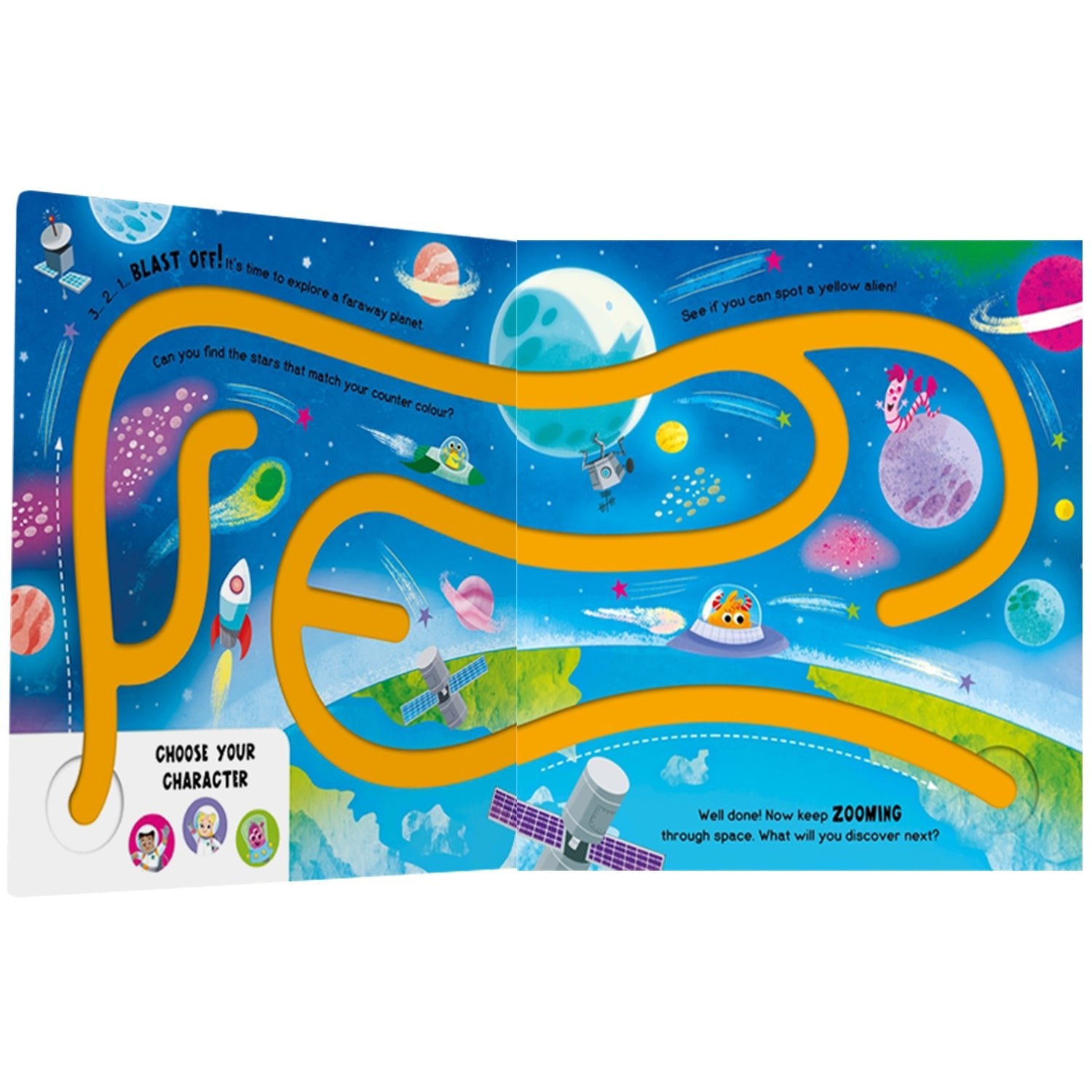 Parragon Publishing A - Maze Boards: Space Maze Explorer - 9781838521998