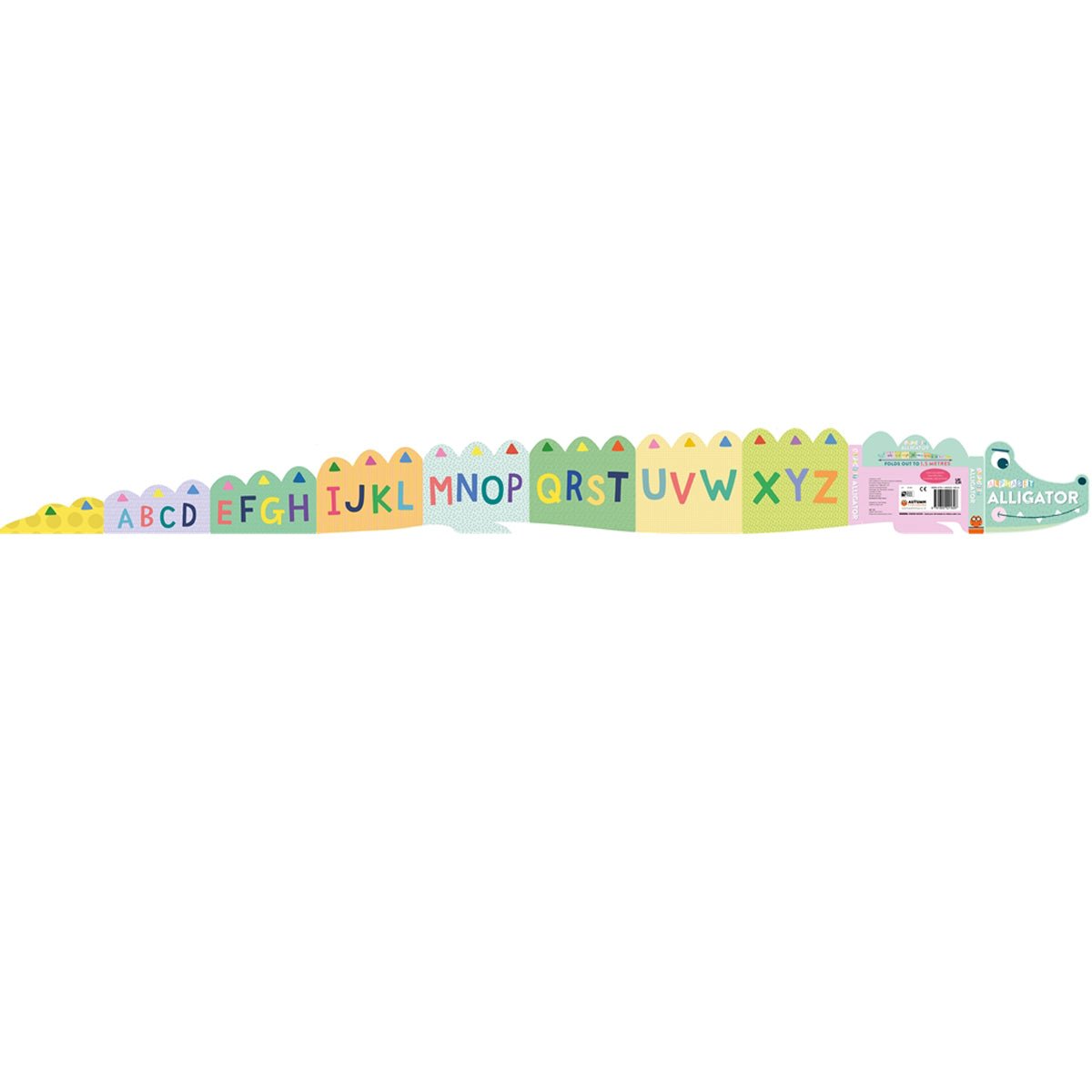 Parragon Publishing Alphabet Alligator Board book for Kids - 9781800221826