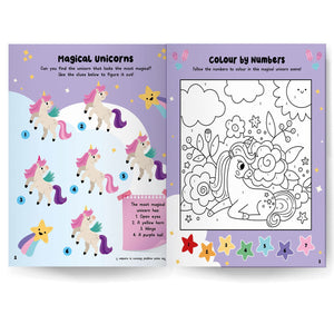 Parragon Publishing Amazing Sticker Activity: Magical Unicorns Book for Kids - Activity Book