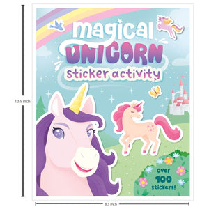 Parragon Publishing Amazing Sticker Activity: Magical Unicorns Book for Kids - Activity Book