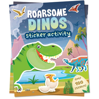 Parragon Publishing Amazing Sticker Activity: Roarsome Dinos Book for Kids - Activity Book