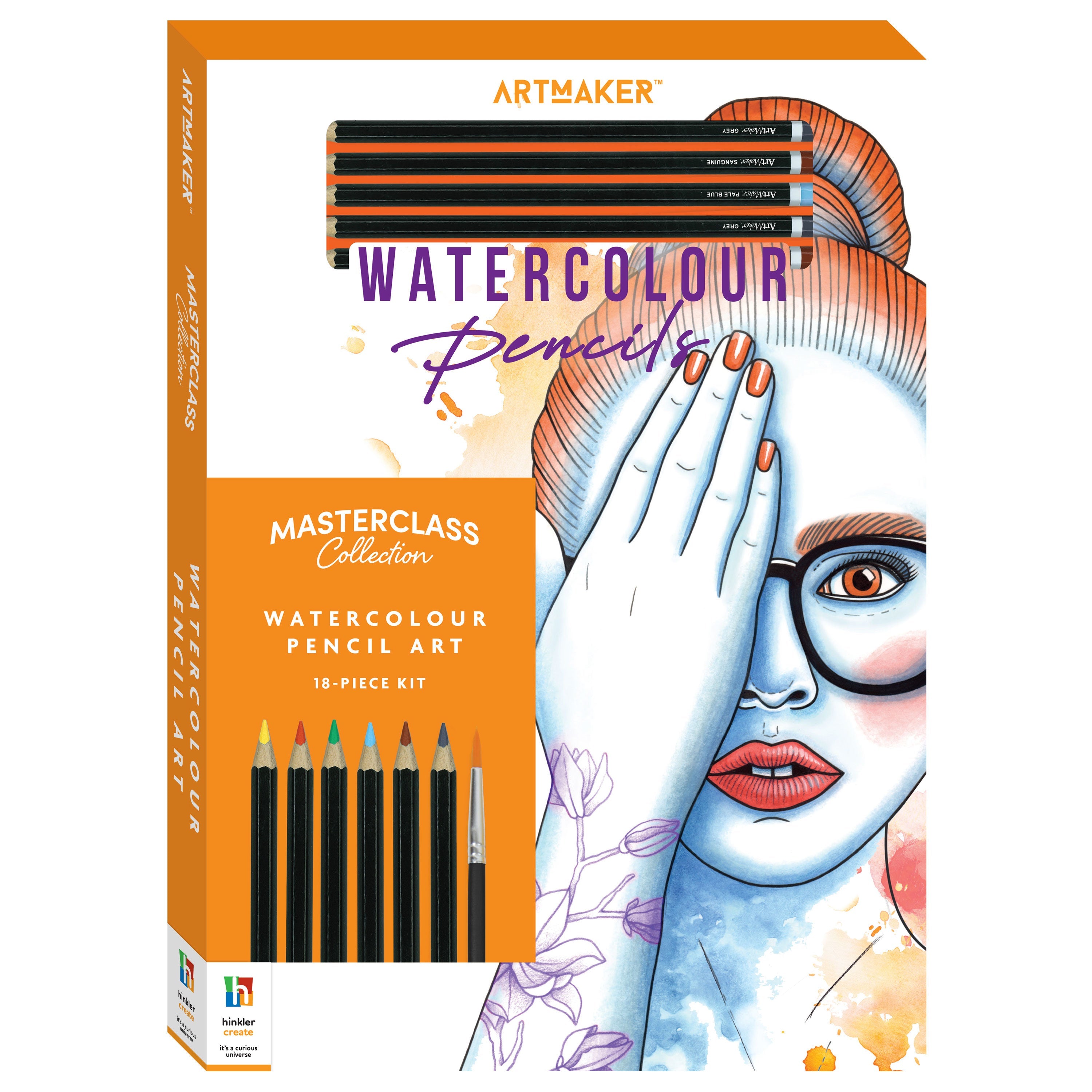 Parragon Publishing Art Maker watercolor Pencils set for children's - Coloring Set
