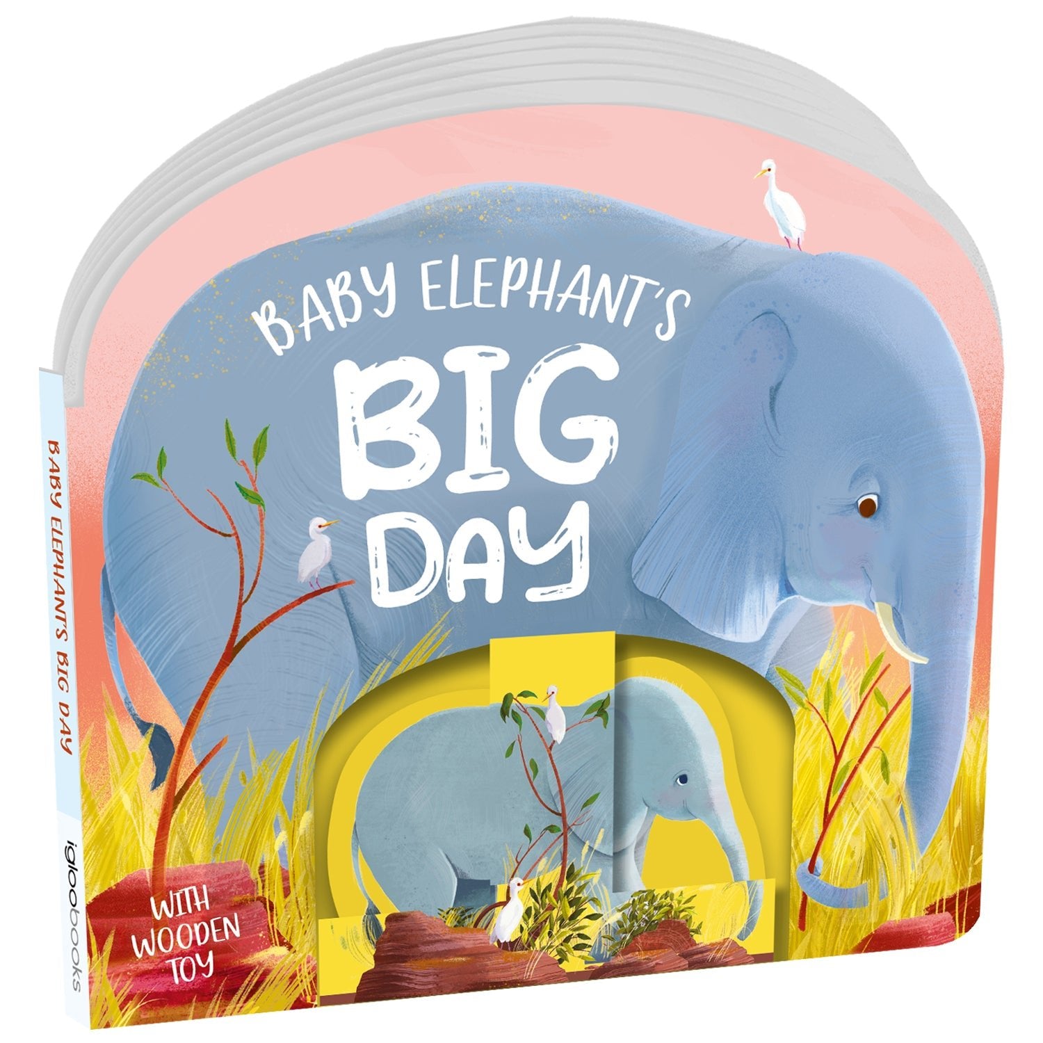 Parragon Publishing Baby Elephant's Big Day | Books with toy Board book - 9781837952694