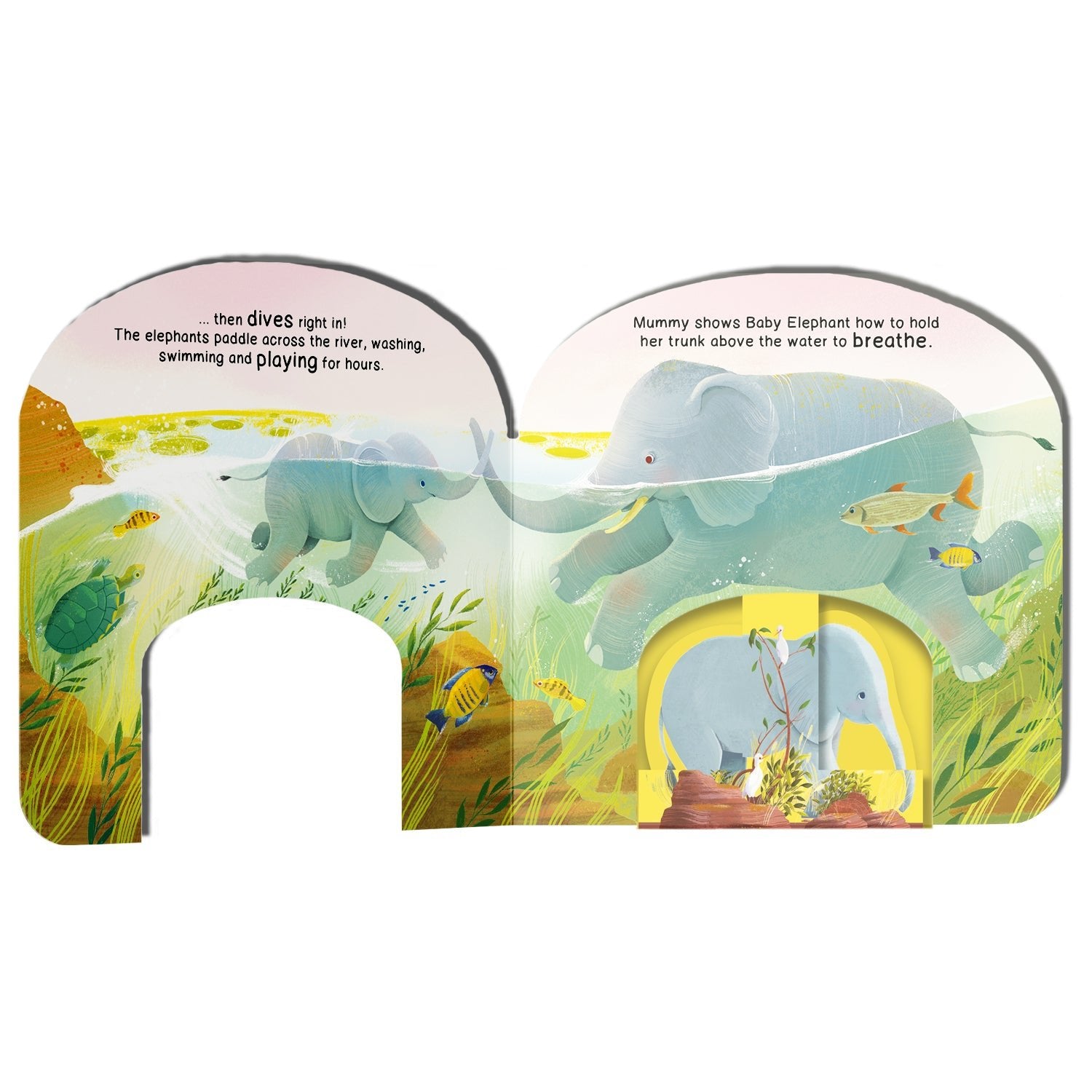 Parragon Publishing Baby Elephant's Big Day | Books with toy Board book - 9781837952694