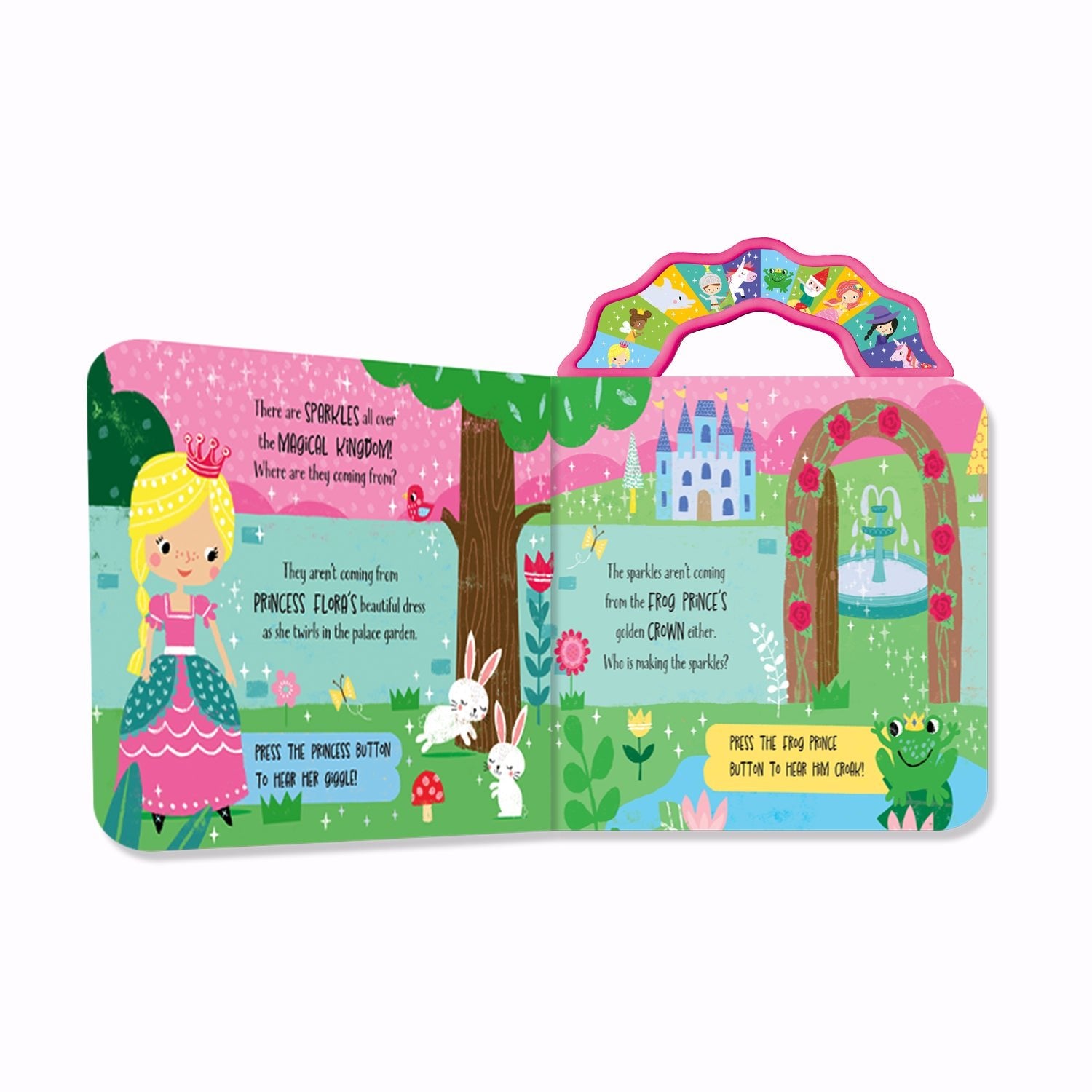 Parragon Publishing Carry Along 10 Button Sound Adventure Book for 3 - 5 Year Kids - Early Learning Book