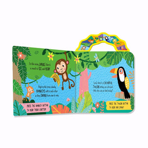 Parragon Publishing Carry Along 10 Button Sound Book Adventure for 3 - 5 Year Kids - Early Learning Book