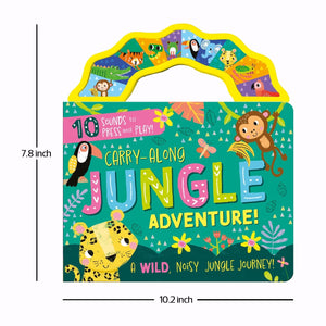 Parragon Publishing Carry Along 10 Button Sound Book Adventure for 3 - 5 Year Kids - Early Learning Book