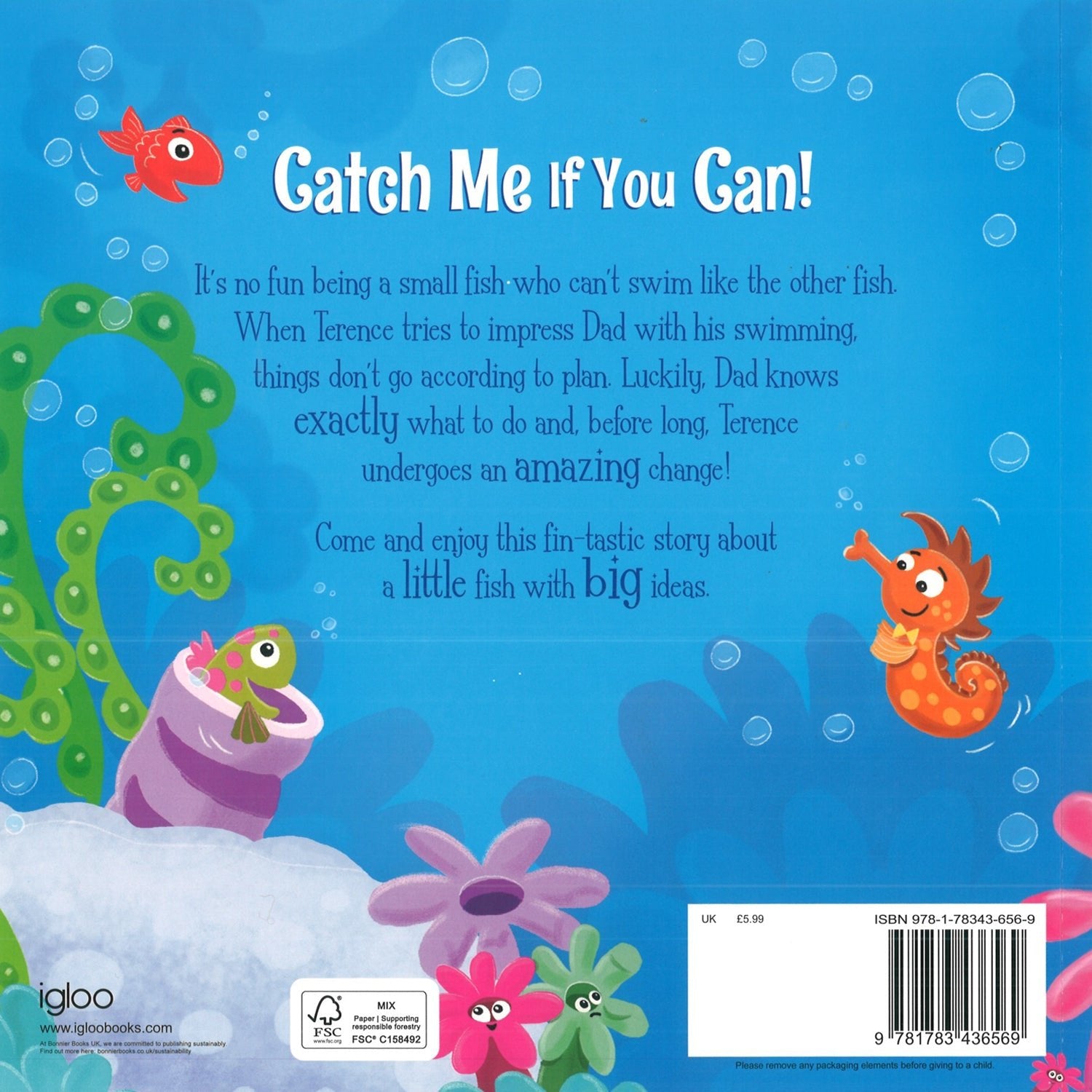 Parragon Publishing Catch Me If You Can Fun Picture Book for Children Age 4 - 6 - Story Book