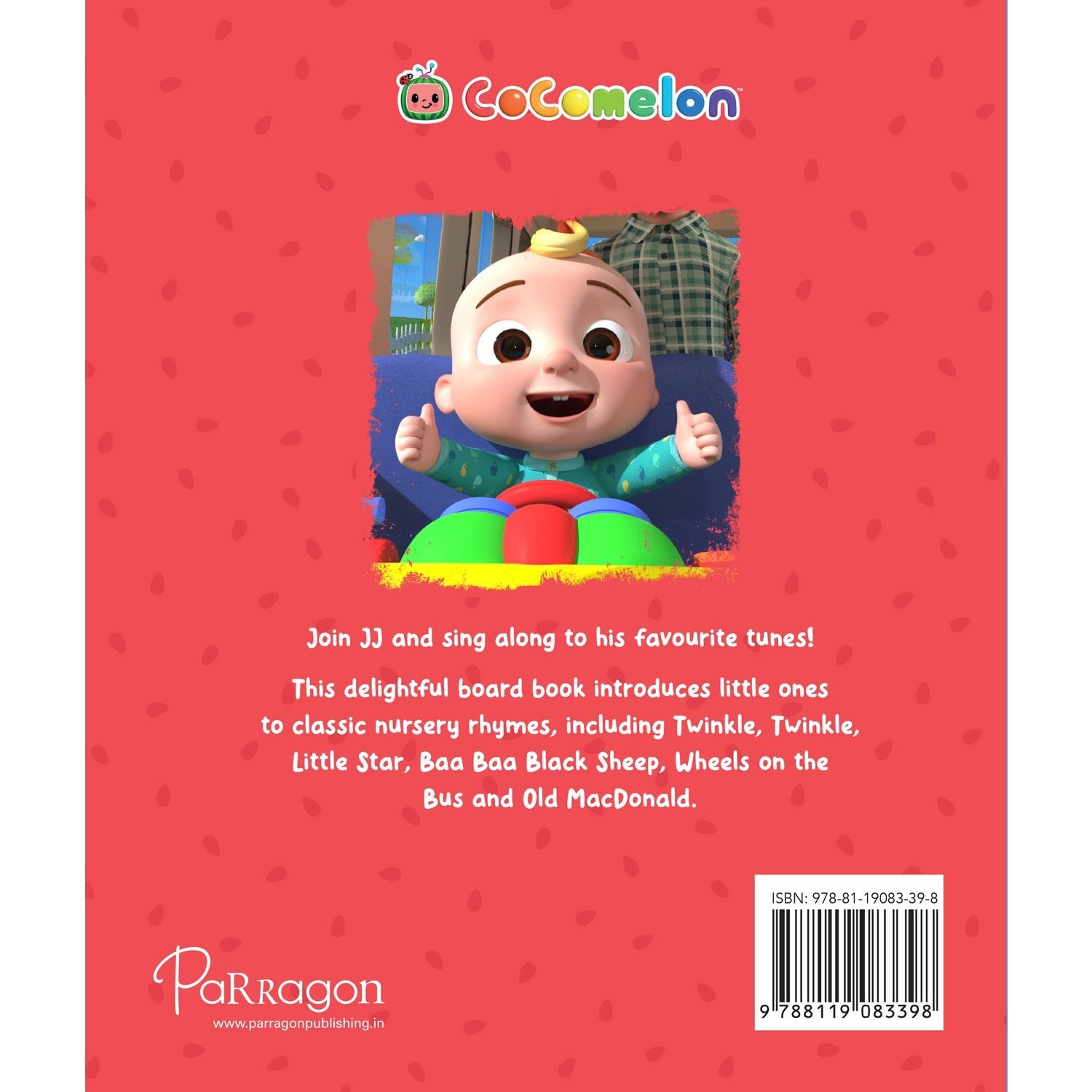 Parragon Publishing CoComelon: My First Book of Rhymes Fun and Engaging Nursery Rhymes Collection for Toddlers - 9788119083398