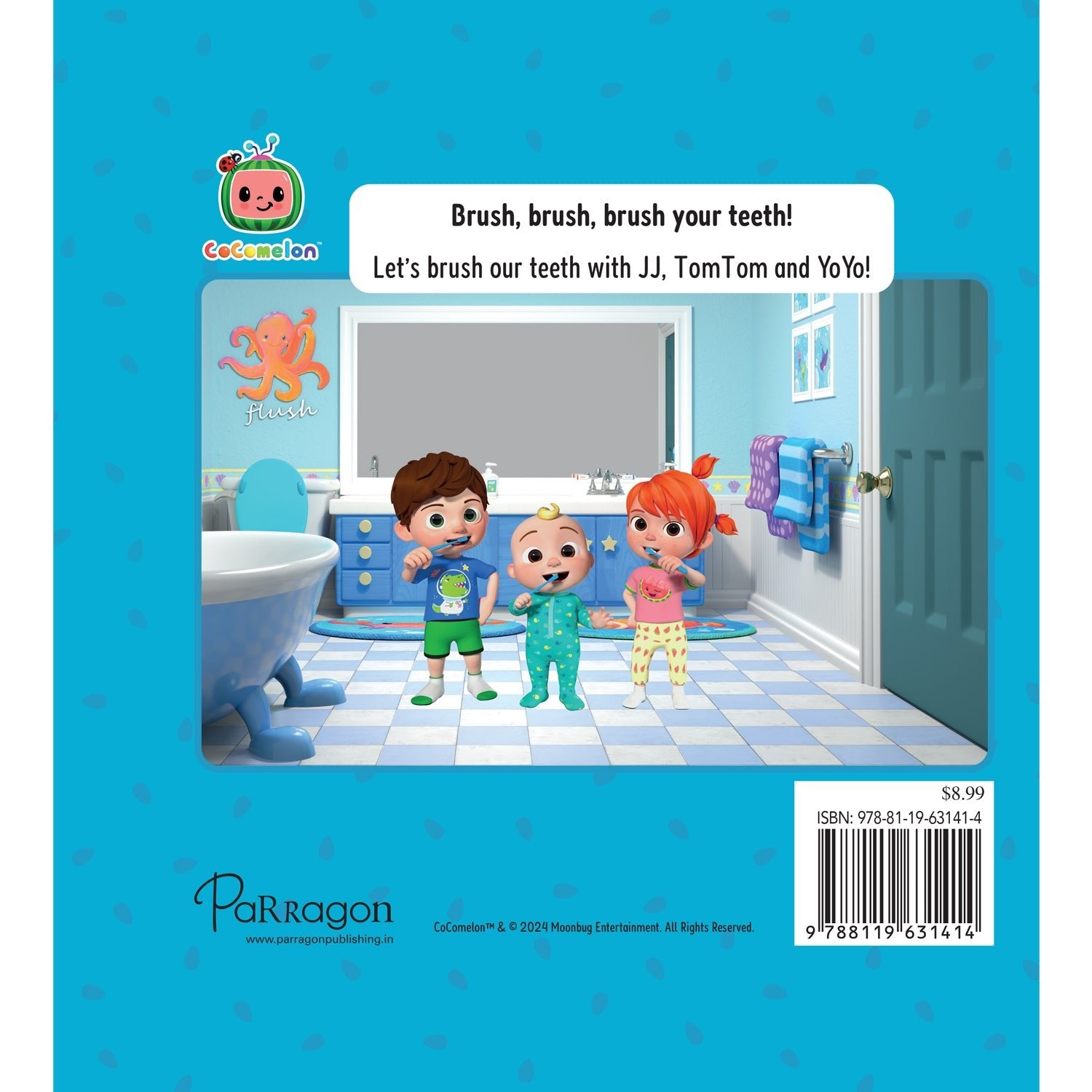 Parragon Publishing CoComelon: You Can! Brush Your Teeths | Early Learning Book - 9788119631414