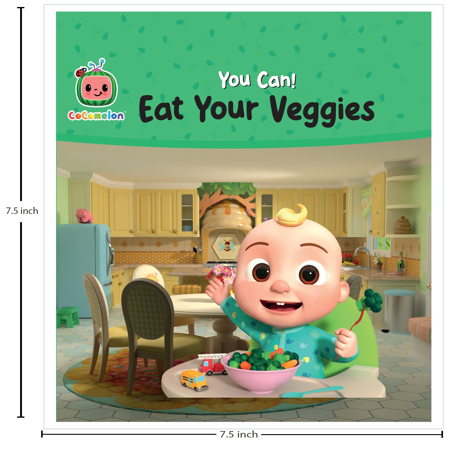 Parragon Publishing CoComelon: You Can! Eat Your Veggies | Early Learning Book - 9788119631797