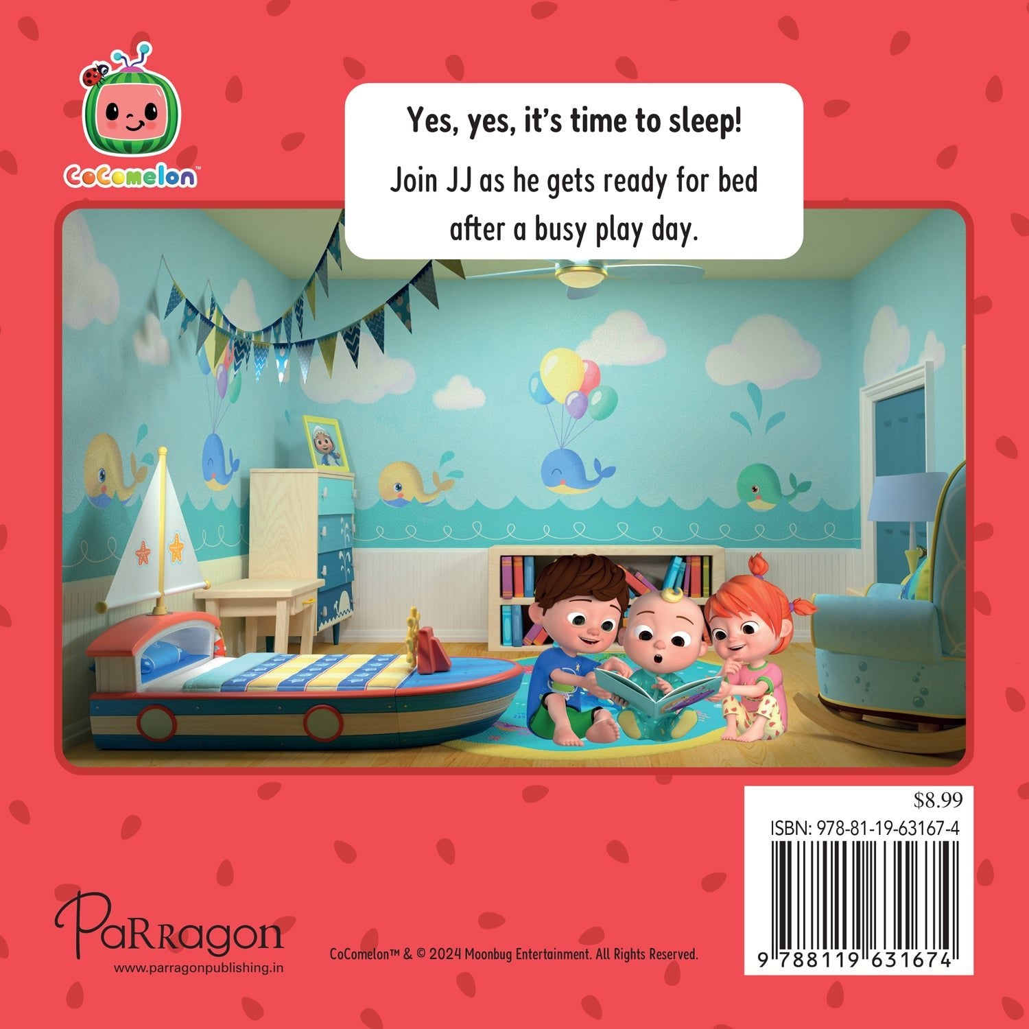 Parragon Publishing CoComelon: You Can! Get Ready for Beds | Early Learning Book - 9788119631674