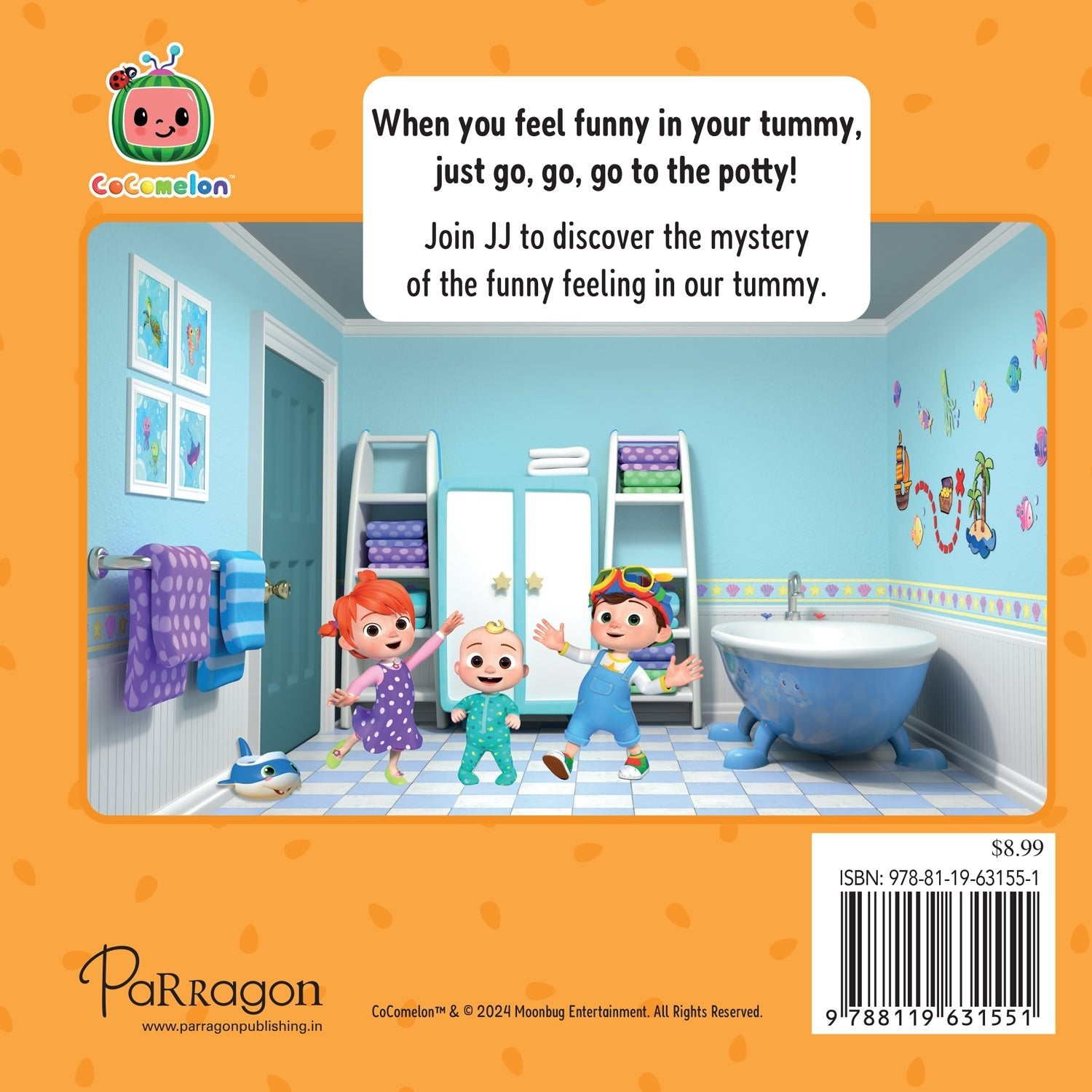 Parragon Publishing CoComelon: You Can! Sit on the Potty | Early Learning Book - 9788119631551