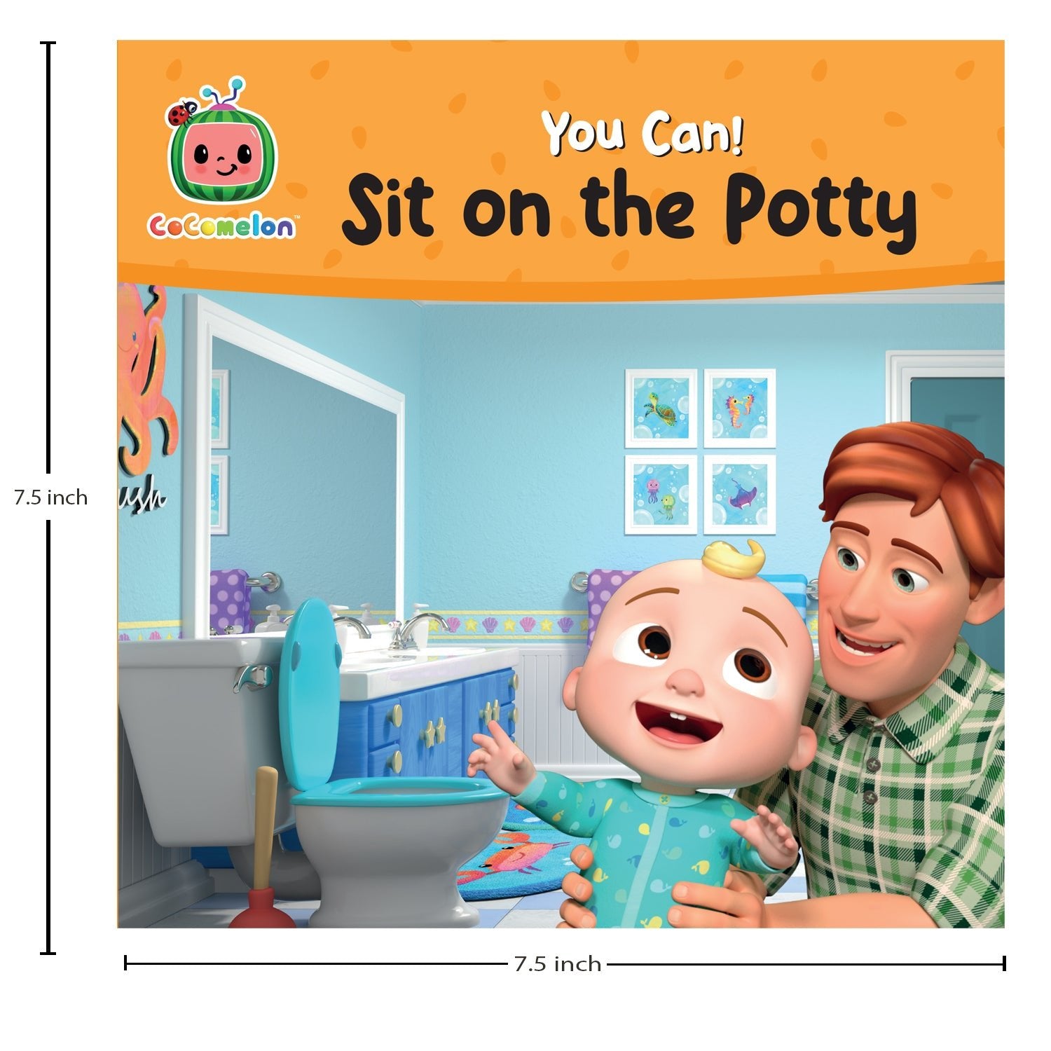 Parragon Publishing CoComelon: You Can! Sit on the Potty | Early Learning Book - 9788119631551