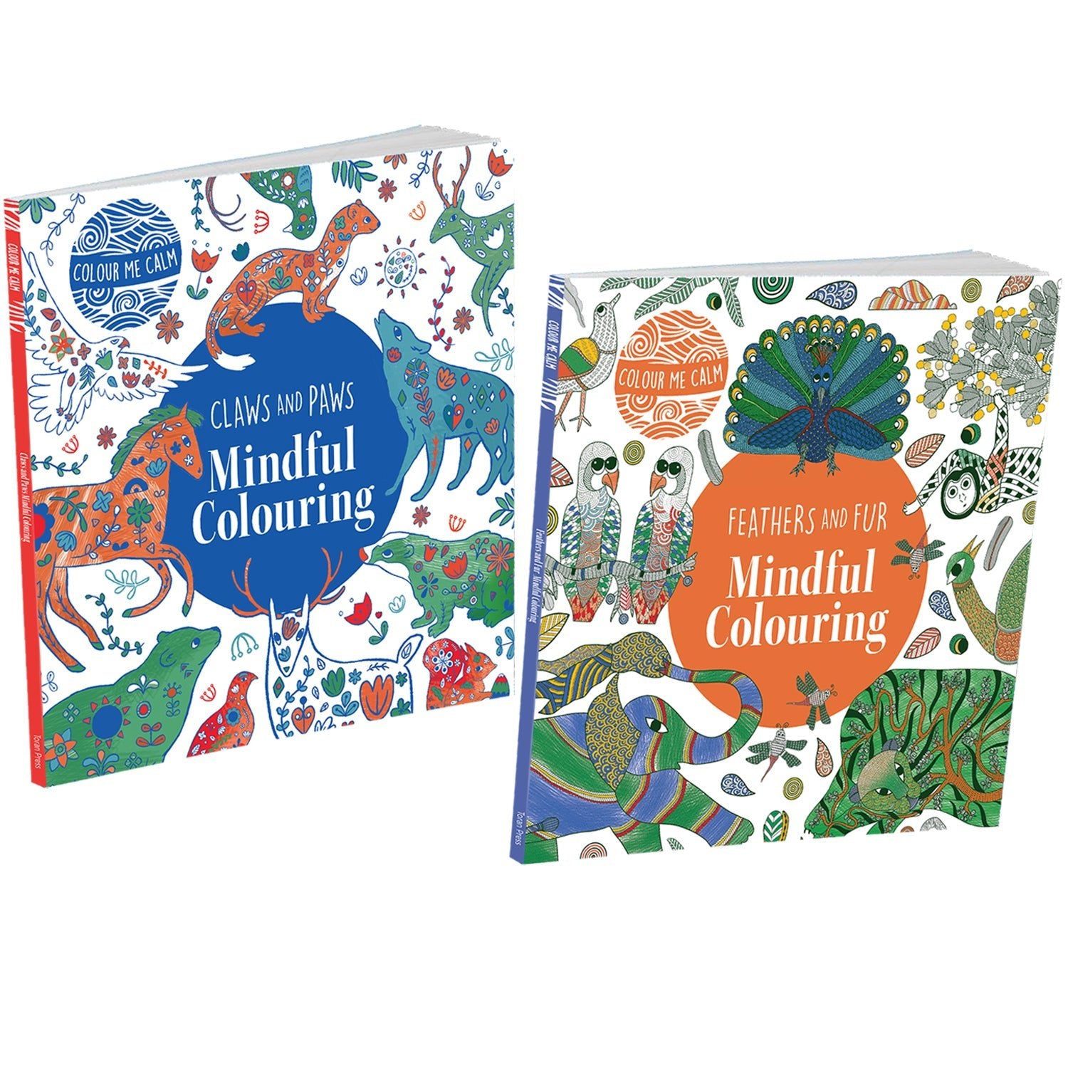 Parragon Publishing Colour Me Calm Pack of 2 Books | Perfect for Mandala fans - 9788198022400