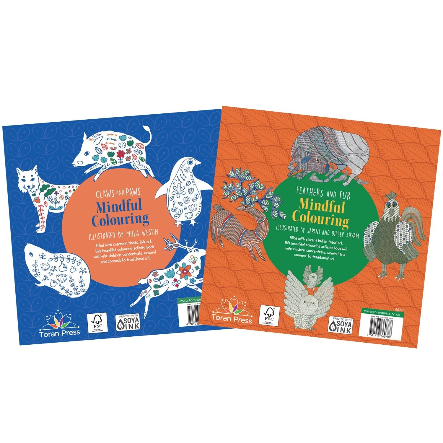 Parragon Publishing Colour Me Calm Pack of 2 Books | Perfect for Mandala fans - 9788198022400