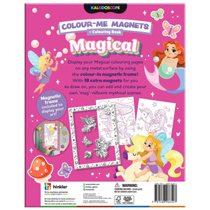 PARRAGON PUBLISHING Colour - Me - Magnets Magical Colouring Book Reusable for Kids - Coloring Book