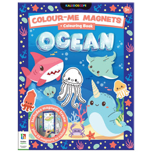 PARRAGON PUBLISHING Colour - Me - Magnets Ocean Colouring Book Reusable for Kids - Coloring Book