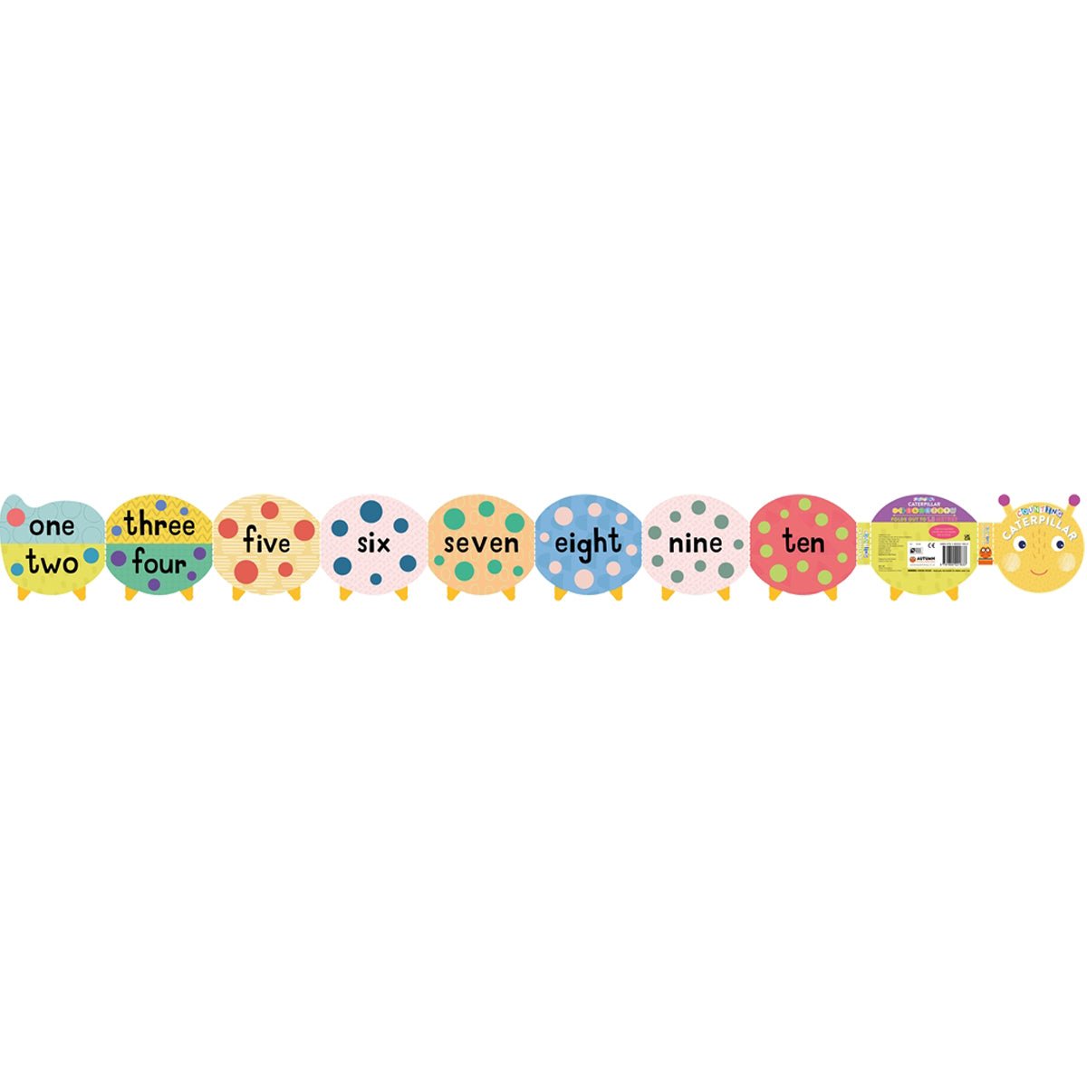 Parragon Publishing Counting Caterpillar (Fold - out Book) For Kids - 9781800221833