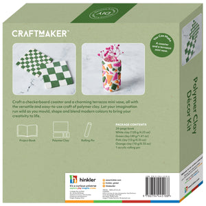 Parragon Publishing Craft Maker Polymer Clay Décor Kit for 6+ Years kids - Art & Craft