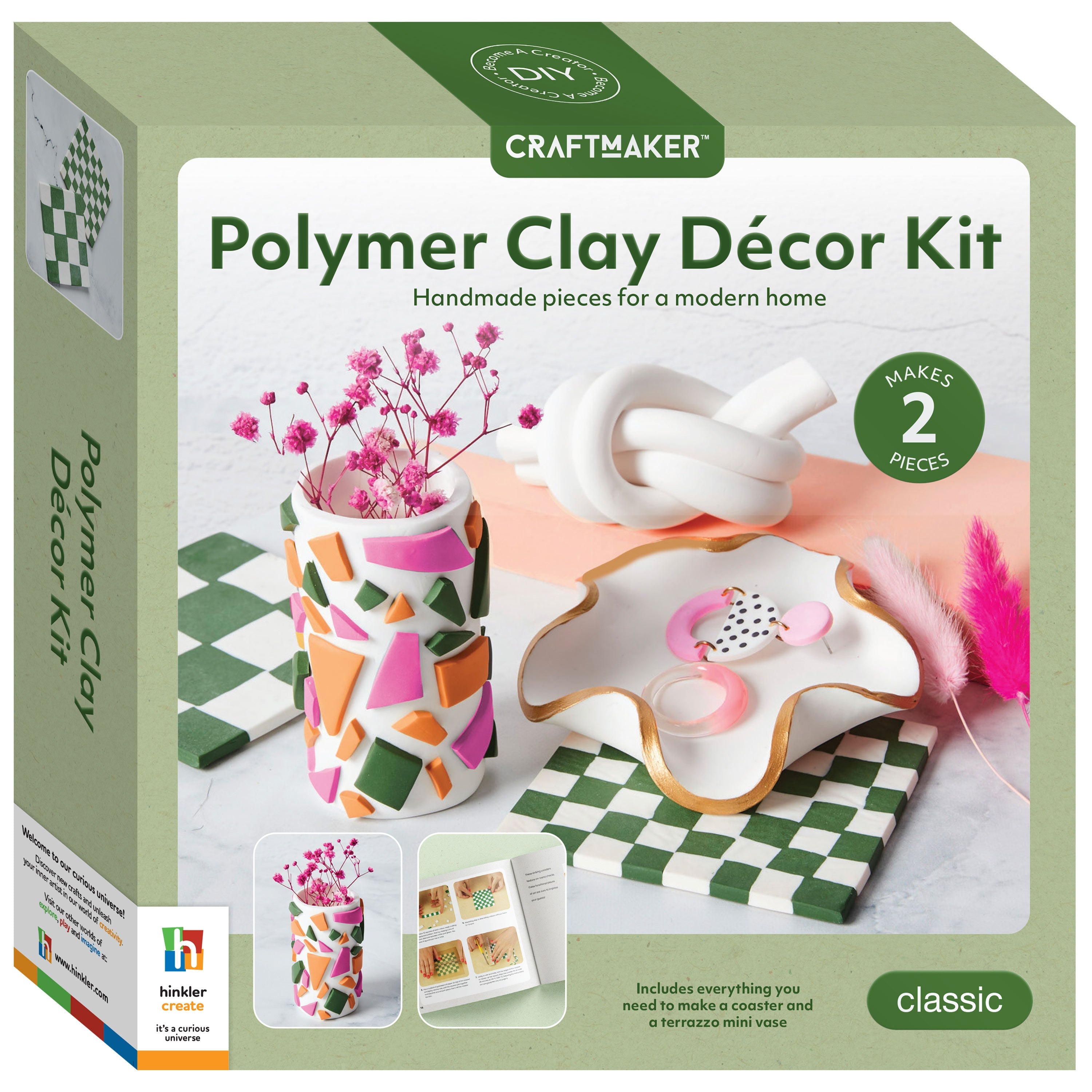 Parragon Publishing Craft Maker Polymer Clay Décor Kit for 6+ Years kids - Art & Craft