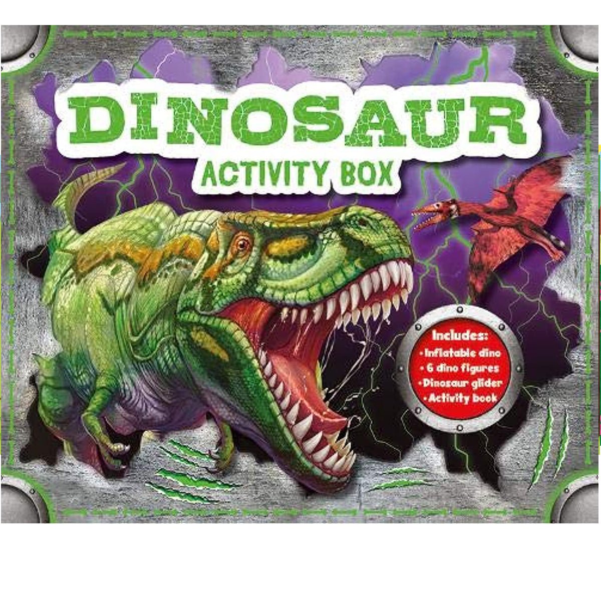 Parragon Publishing Dinosaur Activity Box (Fun Time Play Case) | Activity Book - 9781788103831