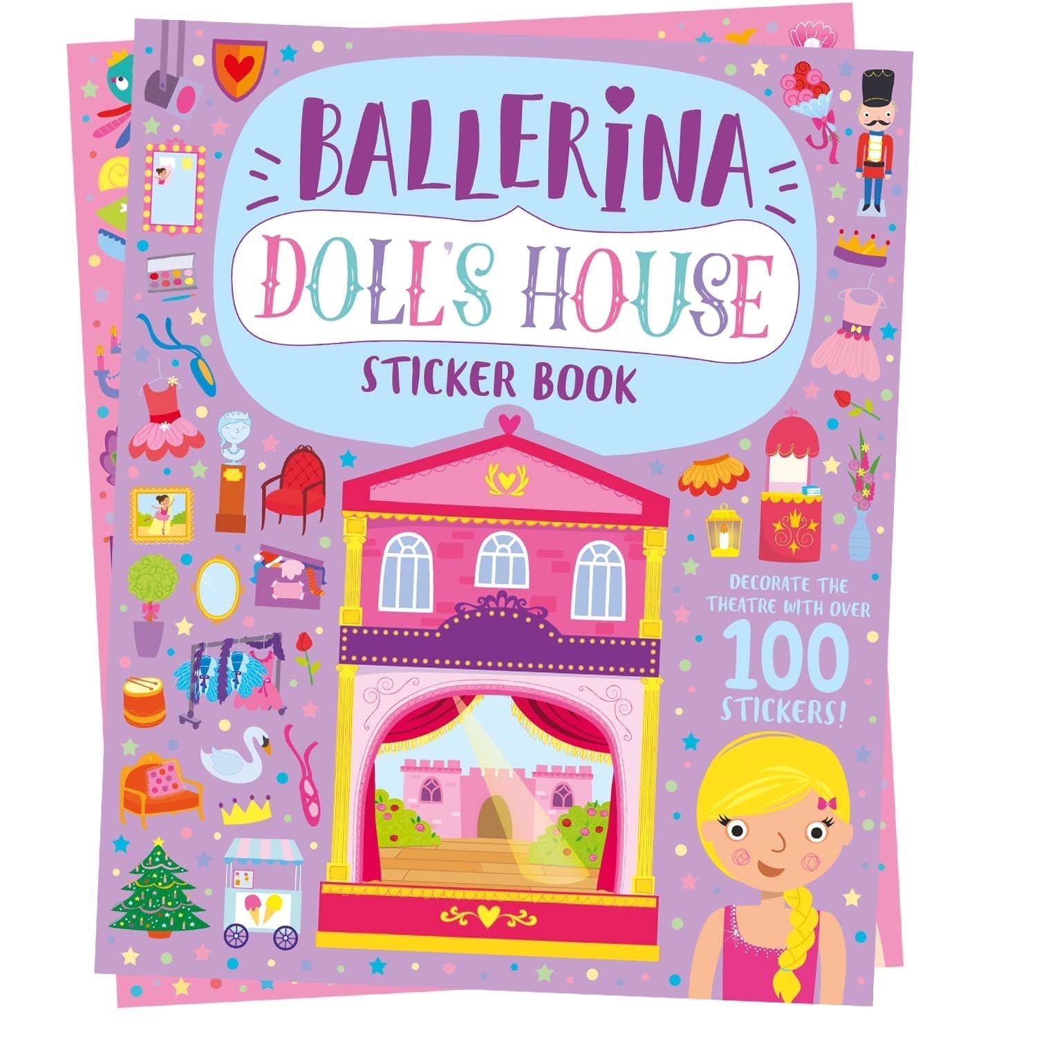 Parragon Publishing Doll’s House: Ballerina Sticker Book for Children Ages 8 - 12 - Sticker Book