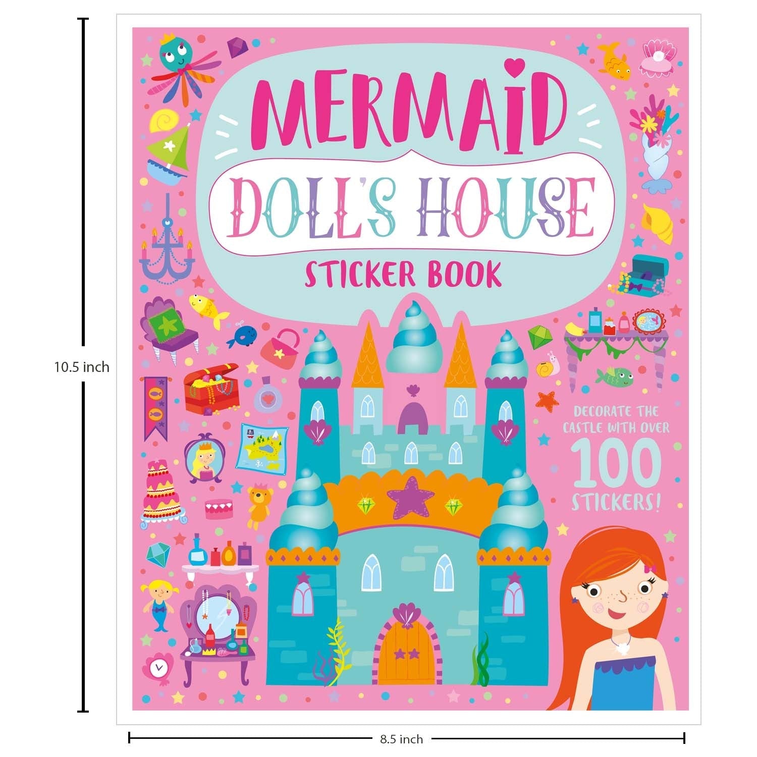 Parragon Publishing Doll’s House: Mermaid Sticker Book For Children Age 4 - 6 - Sticker Book