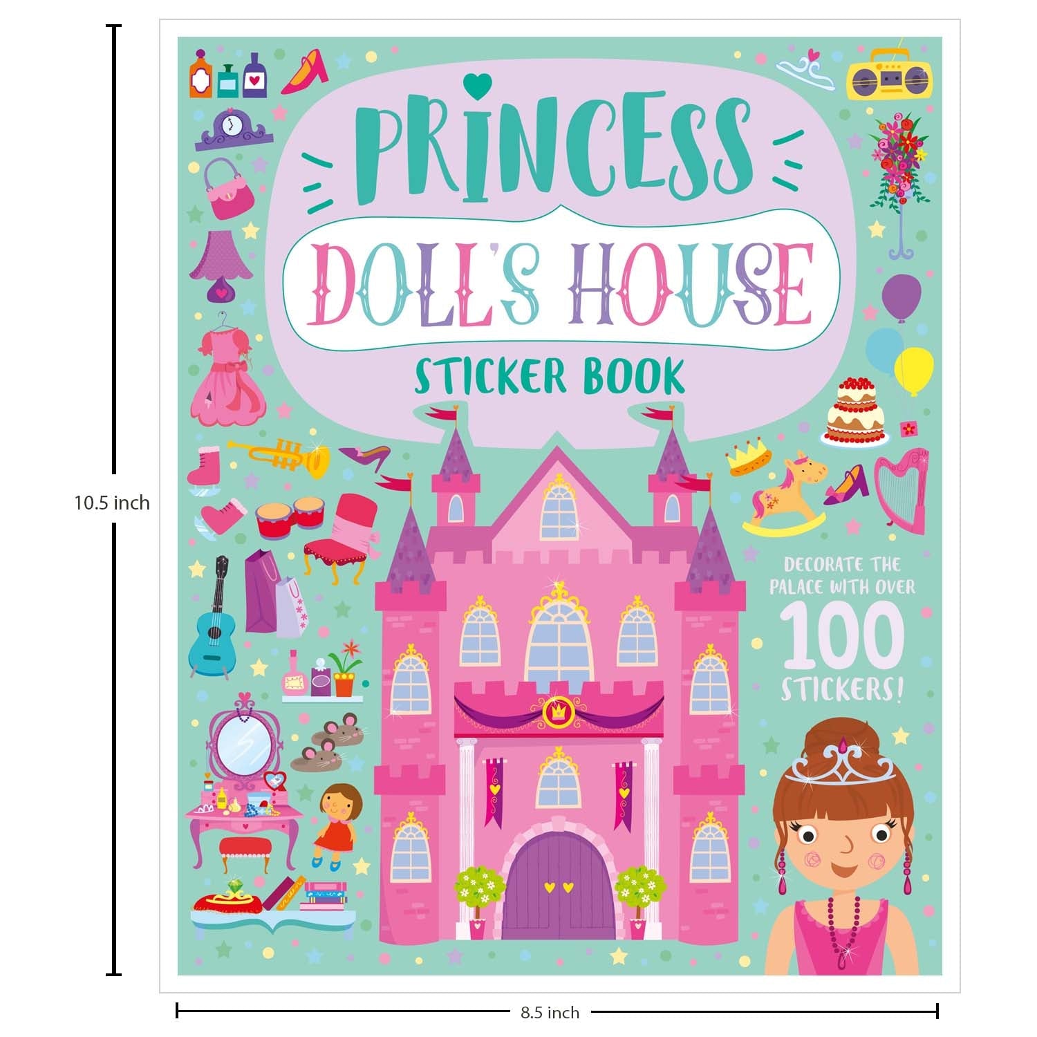 Parragon Publishing Doll’s House: Princess Sticker Book For Children Age 4 - 6 - Sticker Book