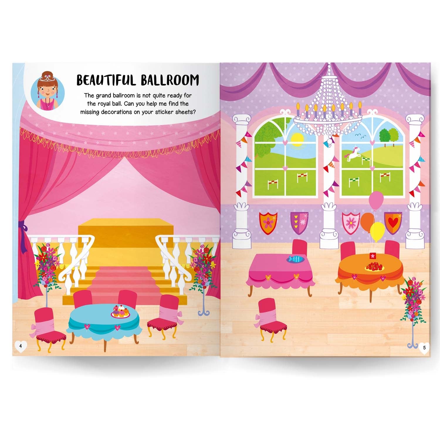 Parragon Publishing Doll’s House: Princess Sticker Book For Children Age 4 - 6 - Sticker Book