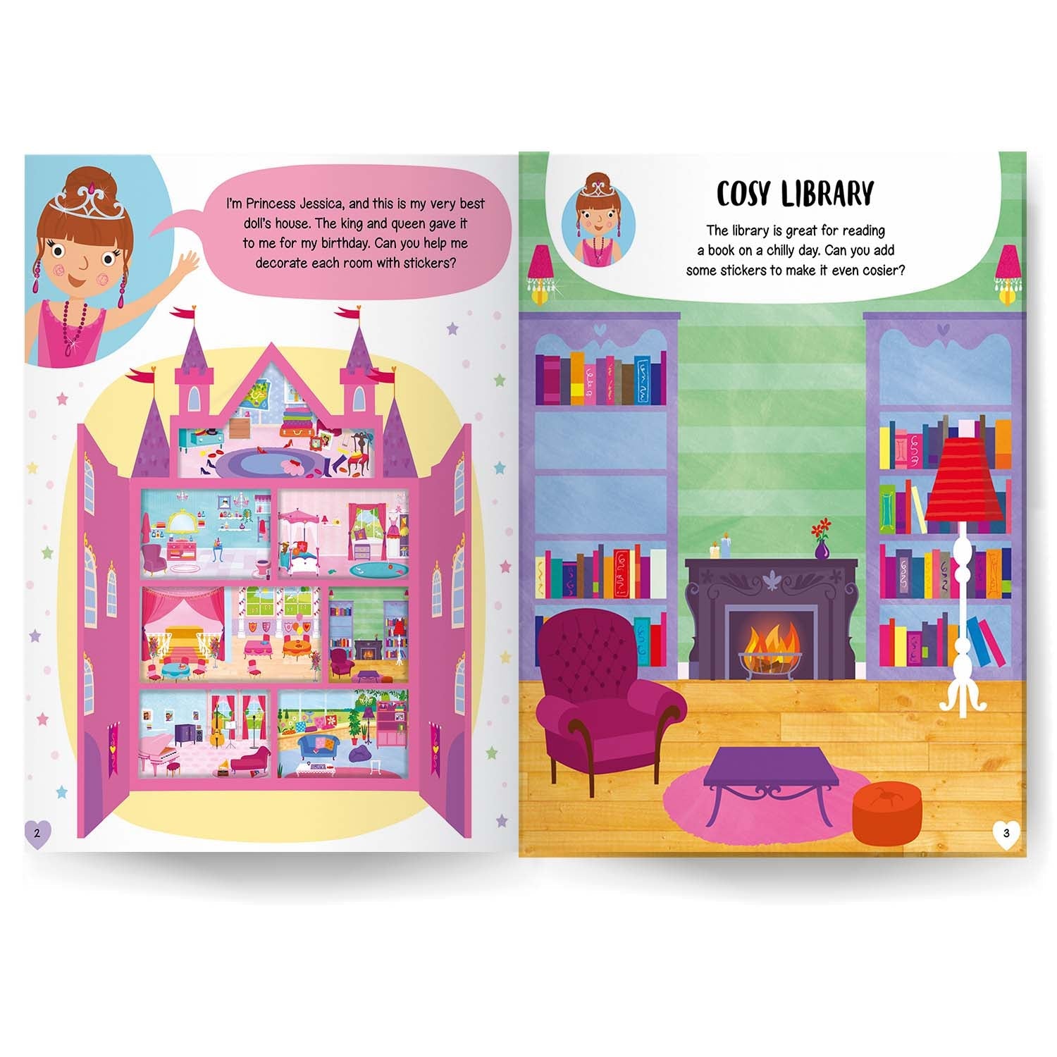 Parragon Publishing Doll’s House: Princess Sticker Book For Children Age 4 - 6 - Sticker Book