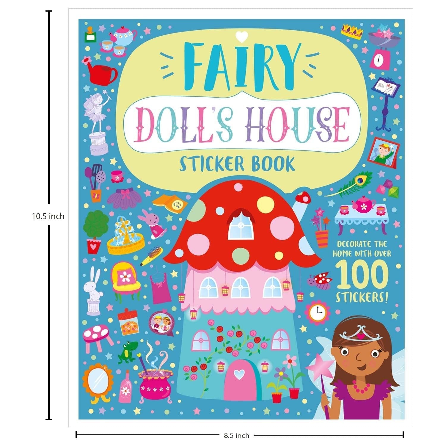 Parragon Publishing Doll’s House:Fairy Sticker Book for Children's age 4 - 6 years - Sticker Book