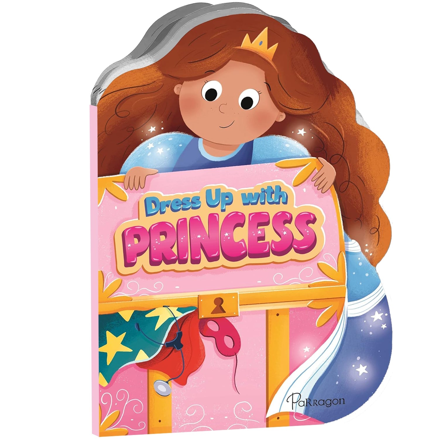 Parragon Publishing Dress up with Princess (Shaped Board Book) - 9781803682334