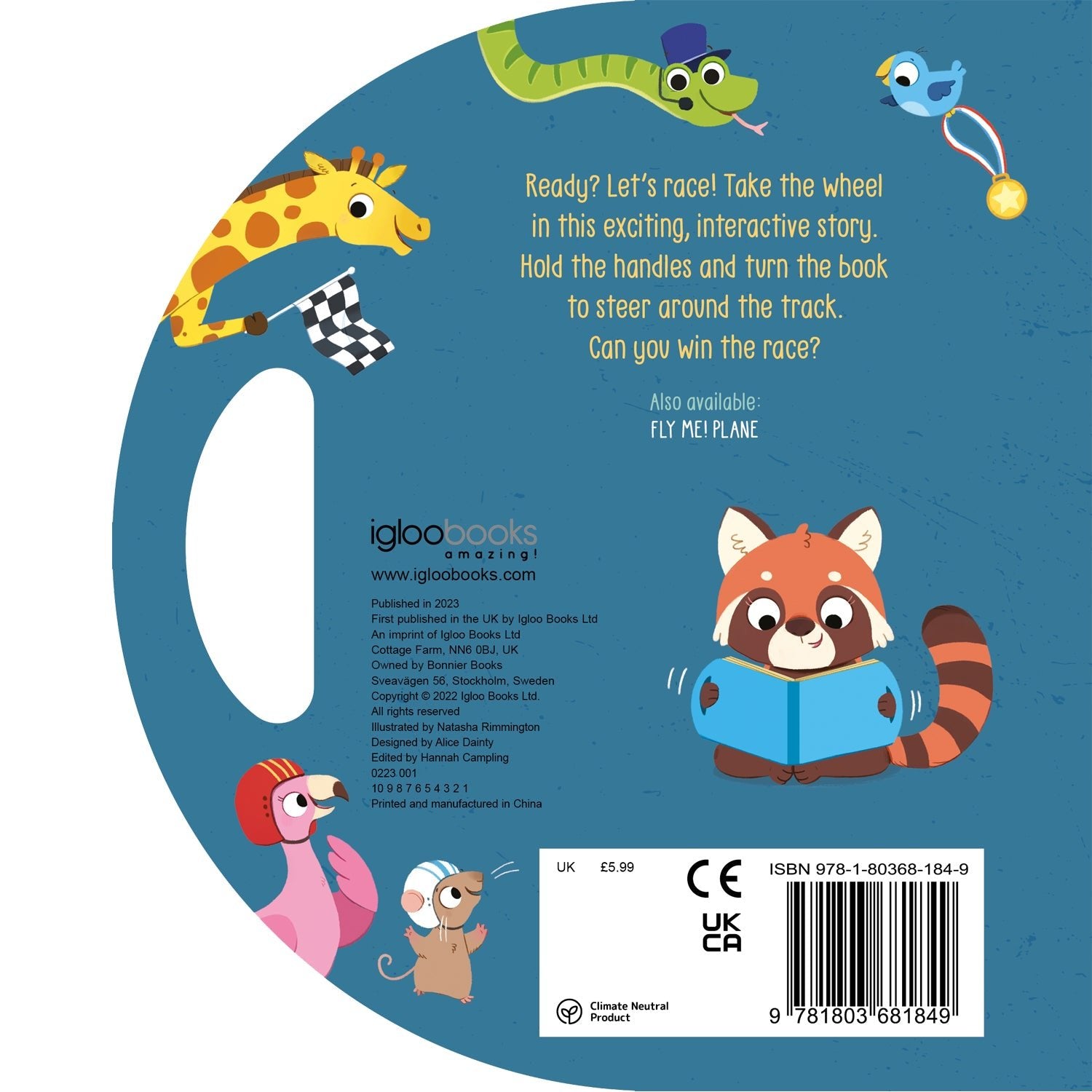 Parragon Publishing Drive Me! Race Car | Early Learning Book | Die - Cut Book - 9781837711154