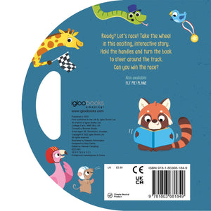 Parragon Publishing Drive Me! Race Car | Early Learning Book | Die - Cut Book - 9781837711154