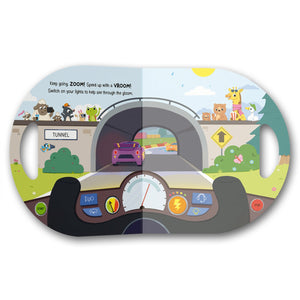 Parragon Publishing Drive Me! Race Car | Early Learning Book | Die - Cut Book - 9781837711154
