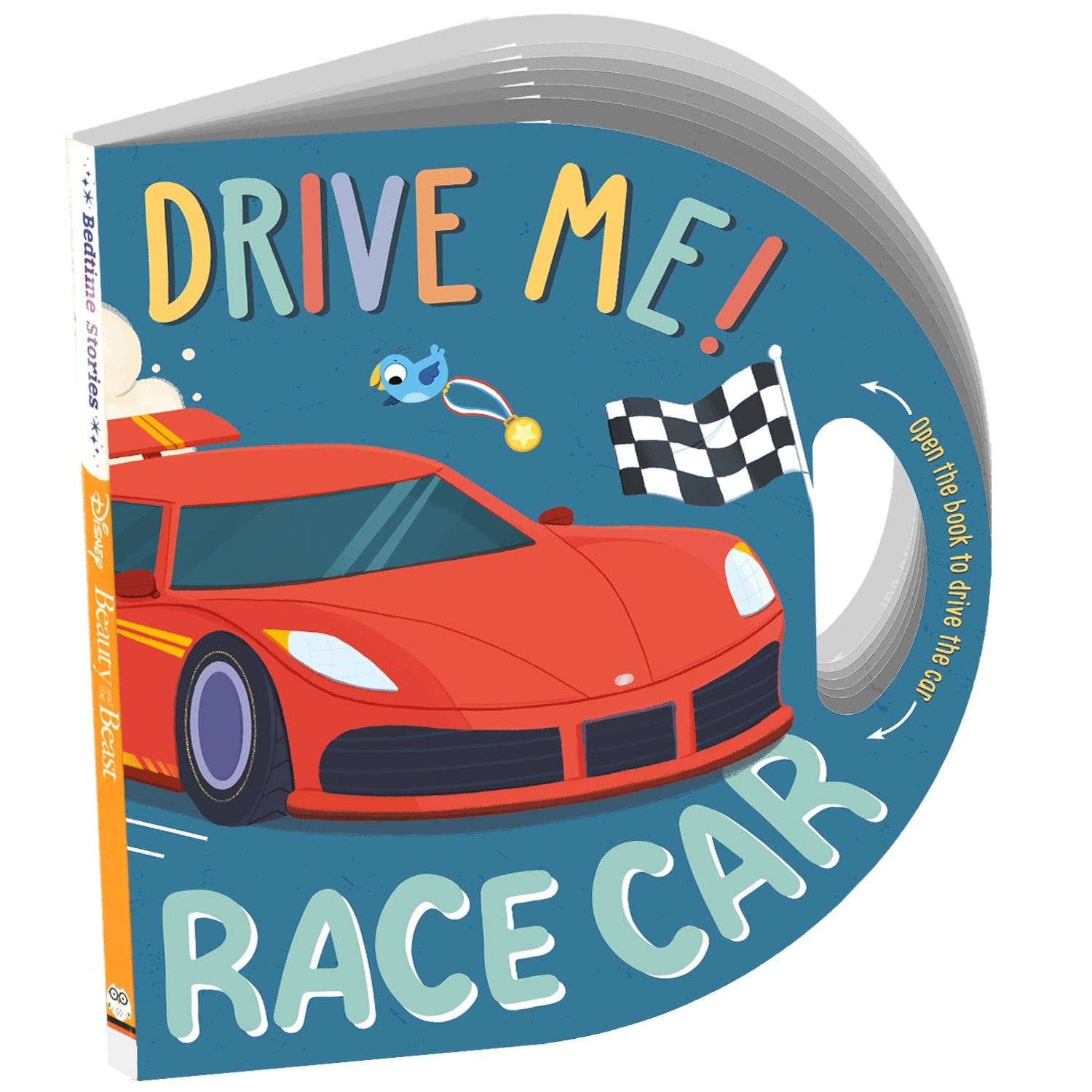 Parragon Publishing Drive Me! Race Car | Early Learning Book | Die - Cut Book - 9781837711154