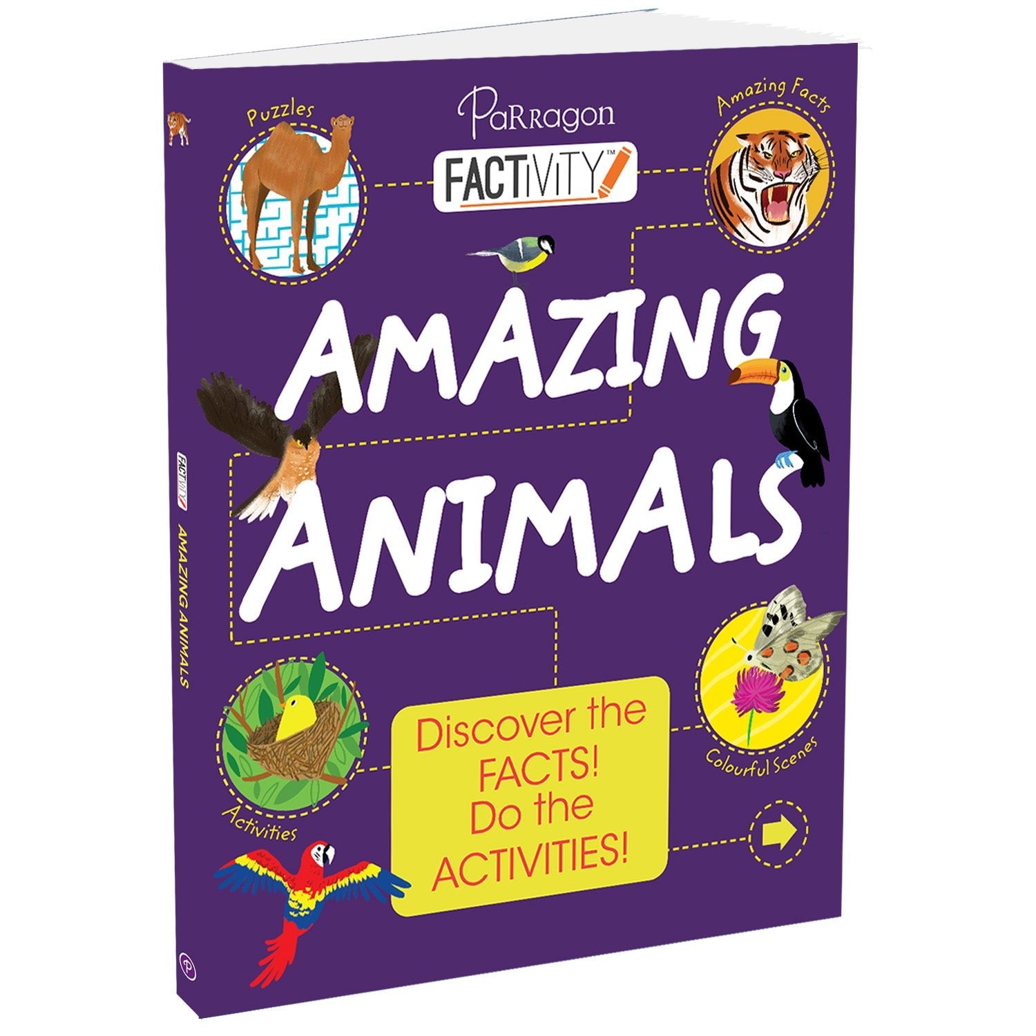 Parragon Publishing Factivity: Amazing Animals (Discover the Facts, Do the Activity) - 9781472389299
