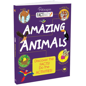 Parragon Publishing Factivity: Amazing Animals (Discover the Facts, Do the Activity) - 9781472389299