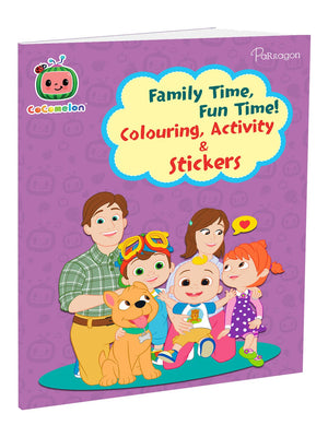 Parragon Publishing Family Time, Fun Time! Colouring & Activity Book - 9788196103347